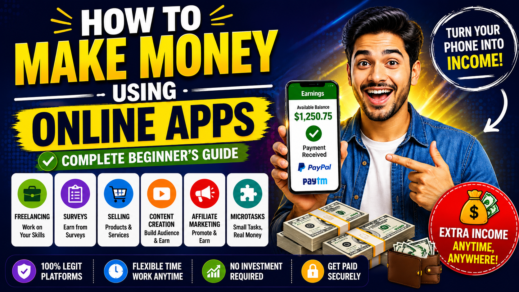 How to Make Money Online Apps