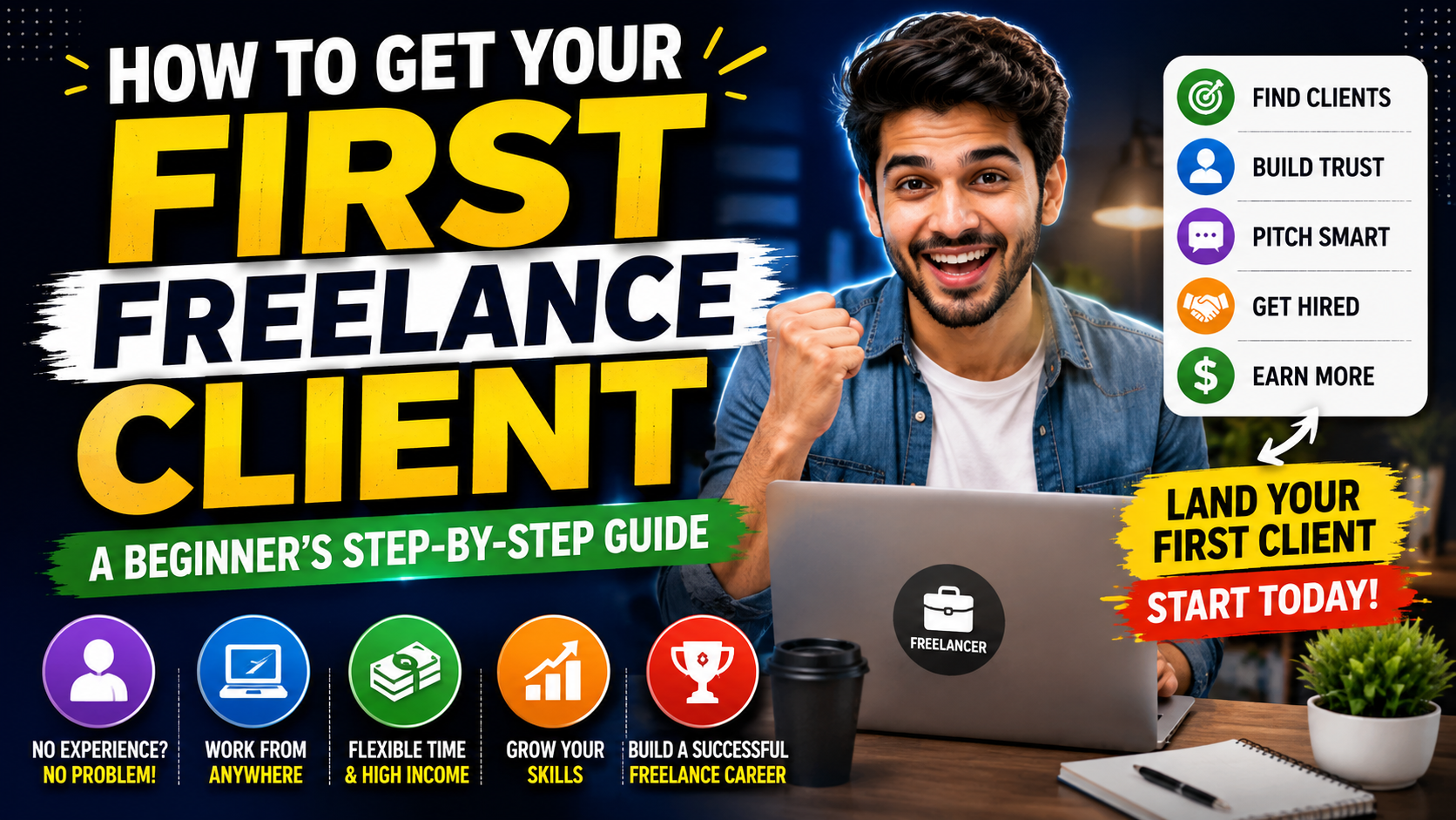 How to Get Your First Freelance Client: A Beginner's Step-by-Step Guide